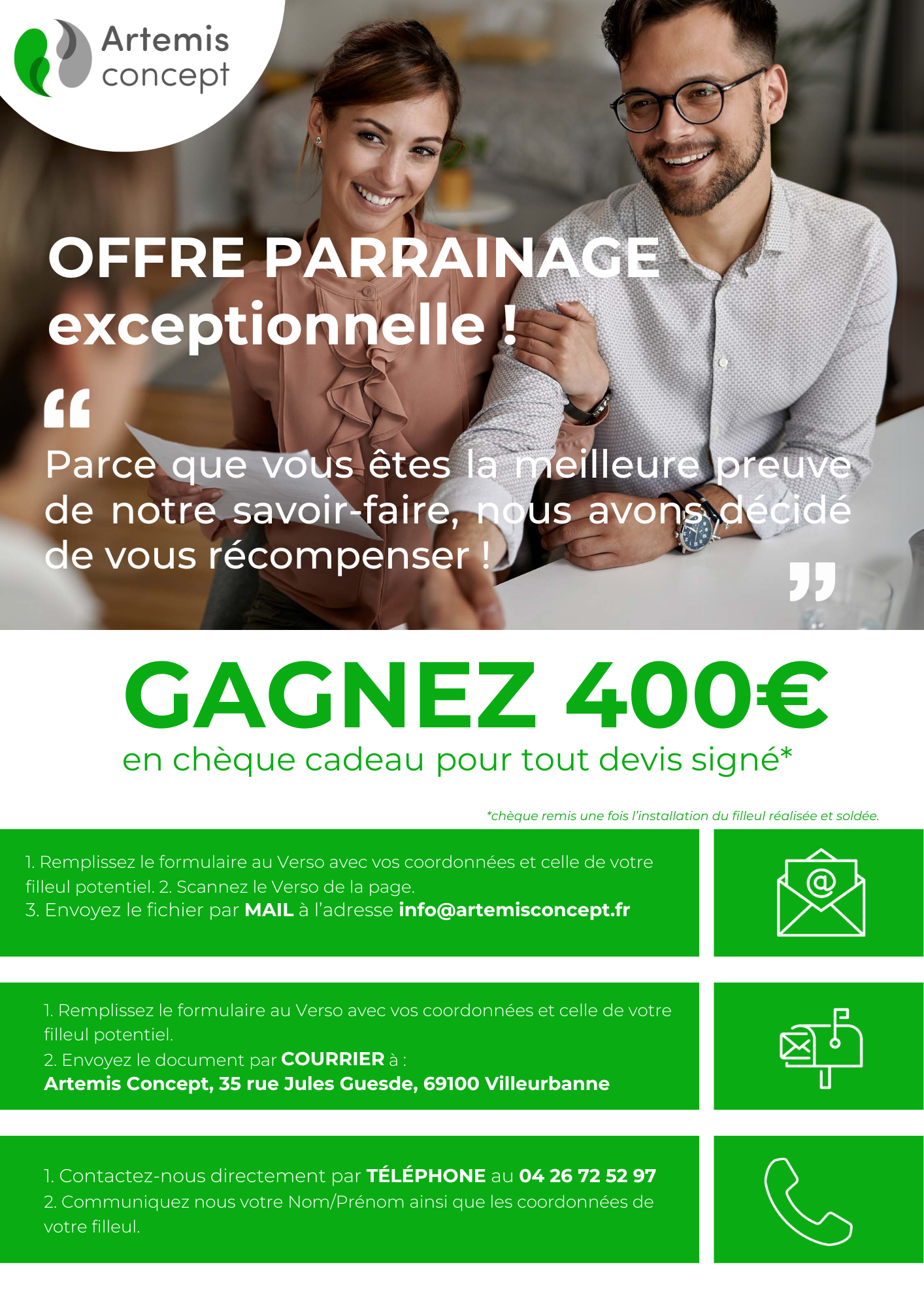 parrainage artemis concetpt